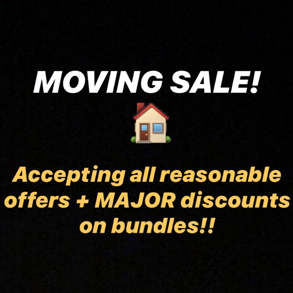 IM MOVING!! BOGO SALE.